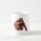 Bはボルネアン・オランウータン行きだ コーヒーマグカップ (中央)