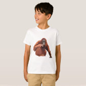 Bはボルネアン・オランウータン行きだ Tシャツ (正面フル)