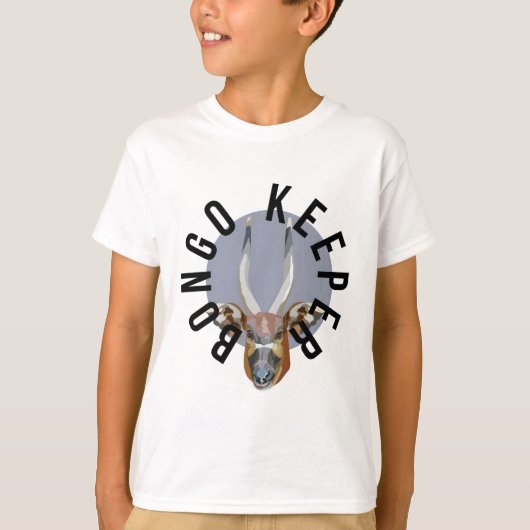 Bはボンゴ・キーパー Tシャツ (正面)