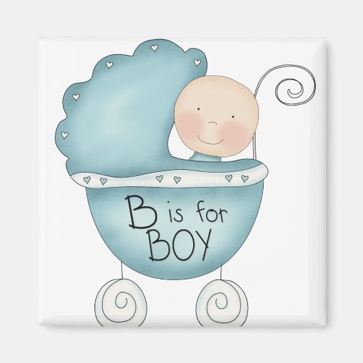 Bはボーイマグネット用 マグネット (正面)