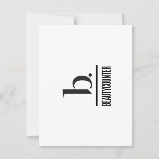 bはボーティカウンタサンキューカード サンキューカード (正面)