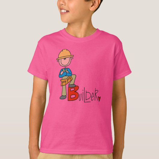 Bは建設業者 Tシャツ (正面)
