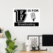 Bは放送用 ポスター (ホームオフィス)