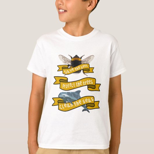 Bは蜂のためだ Tシャツ (正面)