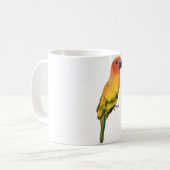 Bは鳥 コーヒーマグカップ (正面左)