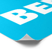 Bは|があなたの名前を加えるバートのためです ポスター (角)