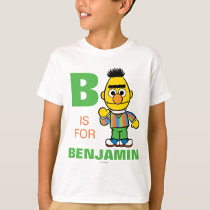 Bは があなたの名前を加えるバートのためです Tシャツ