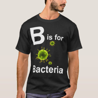 BはBacteria dark s用 Tシャツ