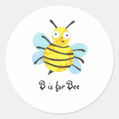 BはBee用 ラウンドシール (正面)