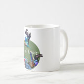 BはBird Keeper用 コーヒーマグカップ (正面右)
