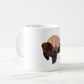 BはBisonの略 コーヒーマグカップ (正面左)