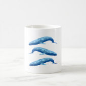 BはBlue Whale用 コーヒーマグカップ (中央)