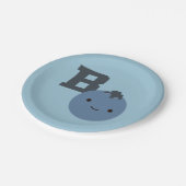 BはBlueberry向け ペーパープレート (アングル)