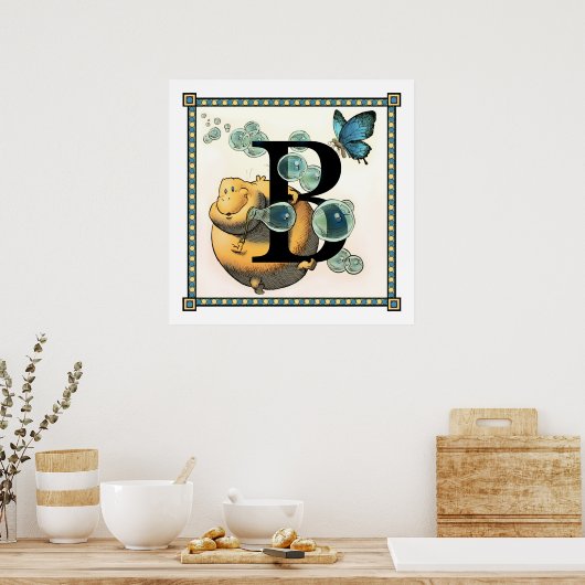 BはBlug用 ポスター (キッチン)