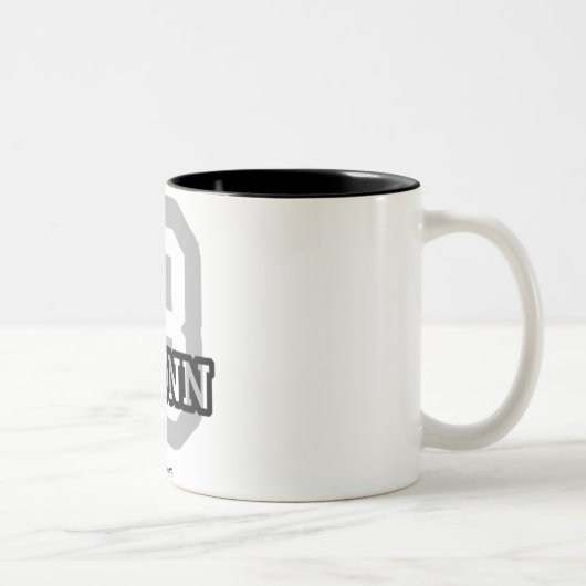 BはBrynnのためです ツートーンマグカップ (右)