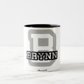 BはBrynnのためです ツートーンマグカップ (中央)