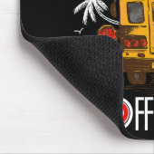 Bへの学校の夏の最後の日の非勤務者 マウスパッド (コーナー)