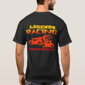 Bを競争させる伝説 Tシャツ (裏面)