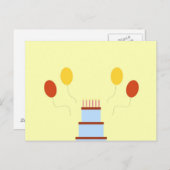 bケーキのコピー ポストカード (正面/裏面)