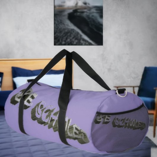 Bスクーレードグレイ ダッフルバッグ