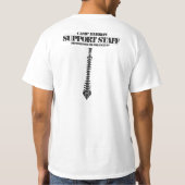 Bチーム支援スタッフ Tシャツ (裏面)