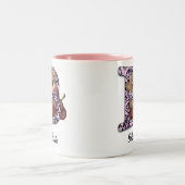 Bテディブドウ ツートーンマグカップ (中央)