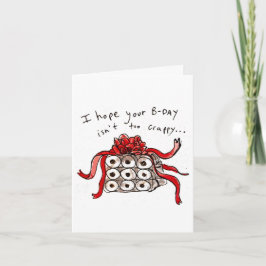 Bデー転が |検疫誕生日カードCOVID-19 カード