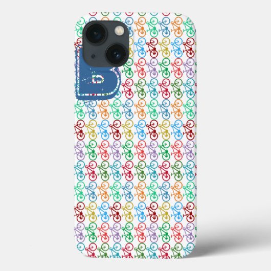 Bバイパーソナライズされたクカラーパターン Case-Mate iPhoneケース (裏面)