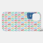 Bバイパーソナライズされたクカラーパターン Case-Mate iPhoneケース (裏面 (横))