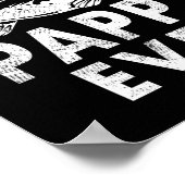 Bパピエバー魚釣りギフトパピィ父の日 ポスター (角)