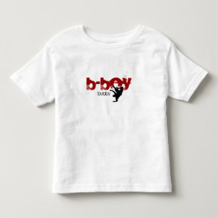 bパーソナライズされたボーイのシャツ「名前を追加する」 トドラーTシャツ