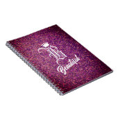 Bビューティフルピンク ノートブック (右側)