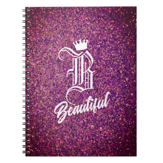 Bビューティフルピンク ノートブック (正面)