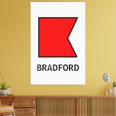 Bファミリ名フラ航海のグ キャンバスプリント (インサイチュ (リビング))