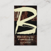 Bフラムモノグラム名刺 名刺 (正面)