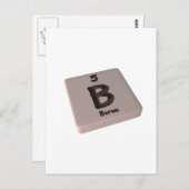 Bホウ素 ポストカード (正面/裏面)