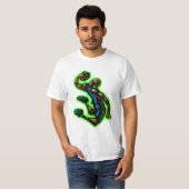 BボールのSLAMの青のTシャツ Tシャツ (正面フル)