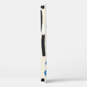 bモダンの点とストライプの継ぎ目のないパターン Case-Mate iPhoneケース (裏面 / 右)
