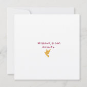 Bモノグラムサンキューカード サンキューカード (裏面)