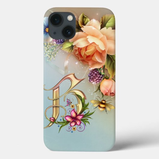 BモノグラムiPadエアケース Case-Mate iPhoneケース (裏面)