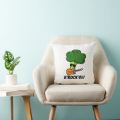 Bロックオーリおもしろいロッカーブロッコリープン クッション (椅子)