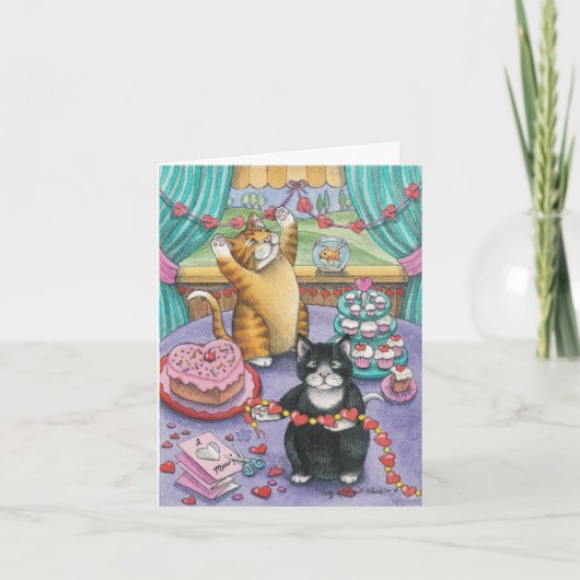 B及びT #14のバレンタインのノート シーズンカード (正面)