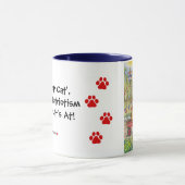 B及びT #19の愛国心が強いマグ マグカップ (中央)