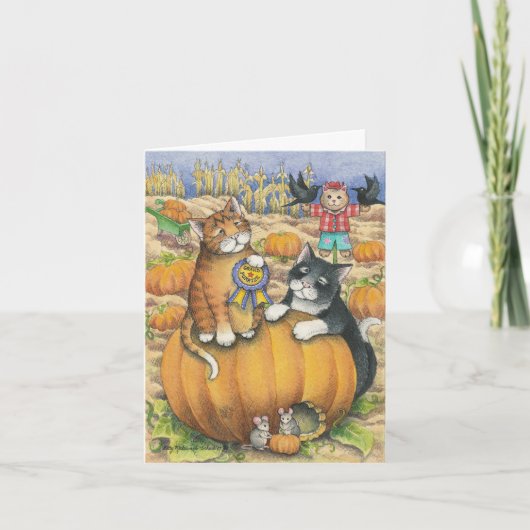 B及びT #22ハロウィンのノート カード (正面)