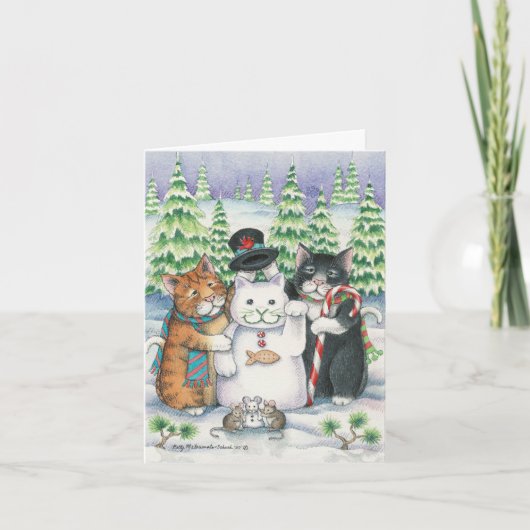 B及びT #24の幸せな休日のノート シーズンカード (正面)