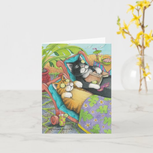 B及びT #28 Notecard カード (黄色い花)