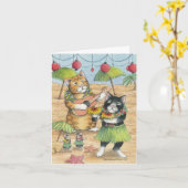 B及びT #39のアロハノート カード (黄色い花)