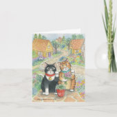 B及びT #51の友好的なこんにちはのノート カード (正面)