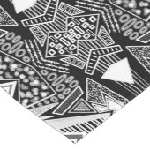 B及びW滑走路ファッションパターン ショートテーブルランナー (コーナー)