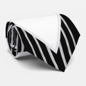 B及びW滑走路ファッションパターン ネクタイ (ロール)